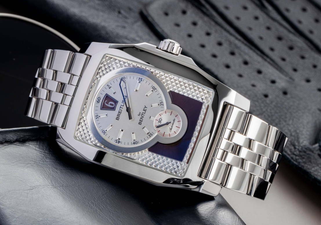 BREITLING BENTLEY FLYING B STEEL AUTOMATIC MEN'S WATCH