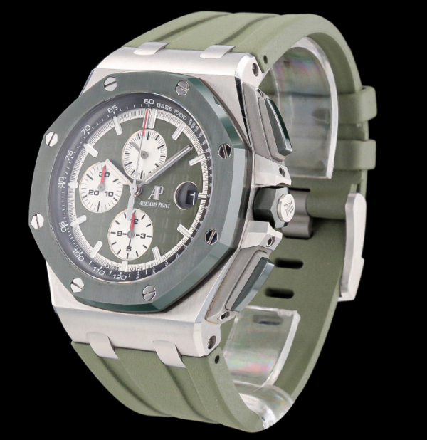 Audemars Piguet Royal Oak Offshore green Ceramic Chronograph