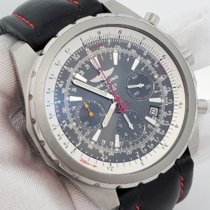 Breitling Bentley 48mm Motors T Grey Dial Chronograph Mens Watch A25363