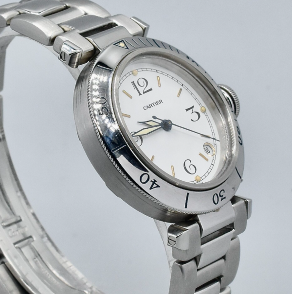 CARTIER PASHA REF. R4010 STAINLESS STEEL