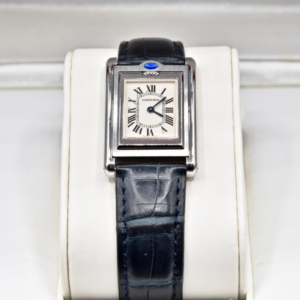 CARTIER TANK BASCULANTE REF. 2386 BOX AND PAPERS