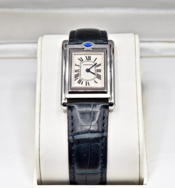 CARTIER TANK BASCULANTE REF. 2386 BOX AND PAPERS