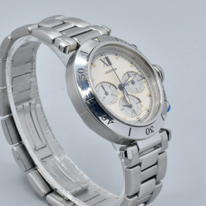 CARTIER PASHA CHRONOGRAPH REF. 4030 STAINLESS STEEL