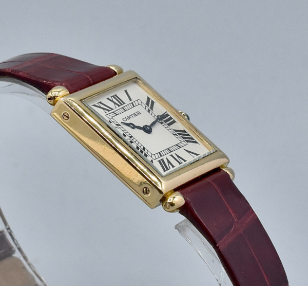 CARTIER TANK OBUS REF. 1630 YELLOW GOLD