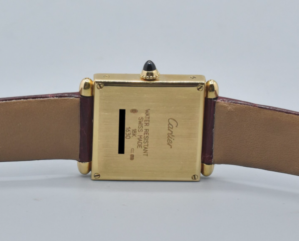 CARTIER TANK OBUS REF. 1630 YELLOW GOLD
