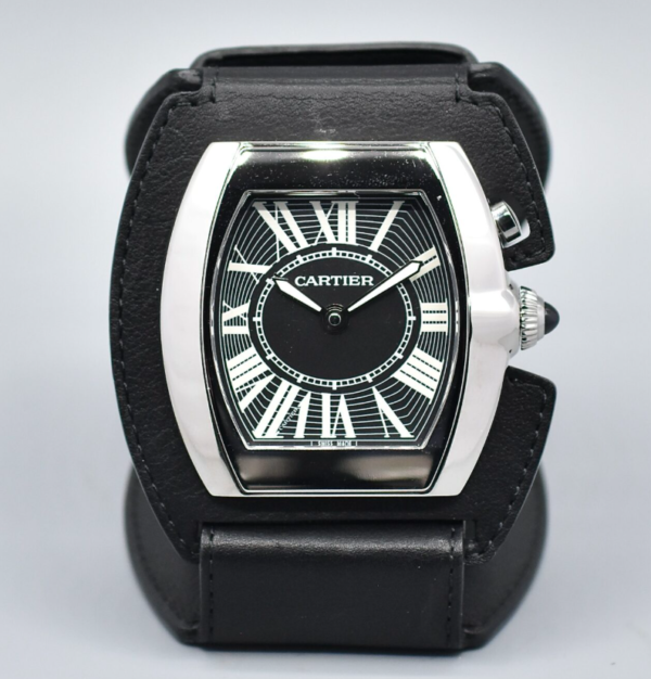 CARTIER ROADSTER ALARM CLOCK WITH BOX AND PAPERS