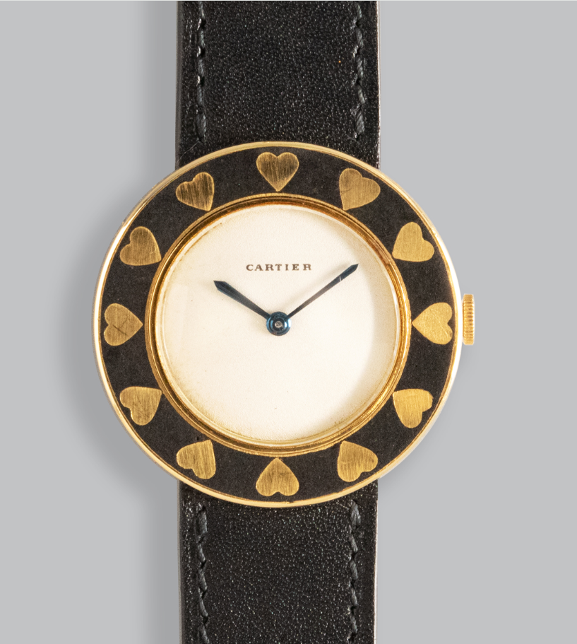 CARTIER HEART BEZEL