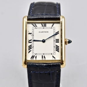 CARTIER TANK JUMBO AUTOMATIQUE REF. 1700 YELLOW GOLD