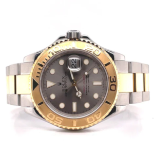 Rolex Yacht-Master 40mm 16623 Silver Dial 18K Yellow Gold / Stainless Steel BOX/PAPERS