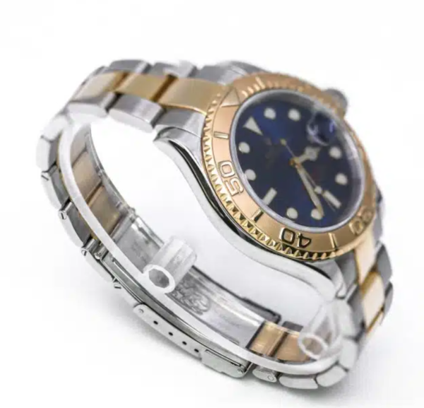 Rolex Yacht-Master Blue 16623 Stainless Steel and Yellow Gold Watch 40mm
