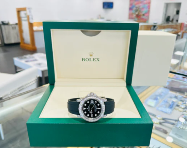 Rolex Yacht-Master 42mm 226679TBR Oysterflex FACTORY DIAMONDS BOX/PAPERS MINT 2022