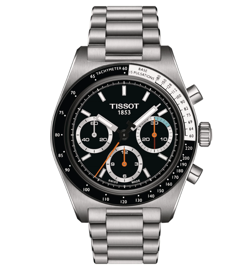 Tissot T-Sport PR 516 Mechanical Chronograph Watch Black